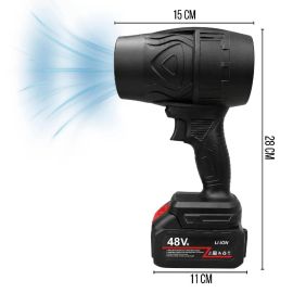 Soplador De Aire Polvo Turbo Multifuncional Inalambrico 48V