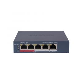 Conmutador POE inteligente Fast Ethernet de 4 Puertos - Hikvision