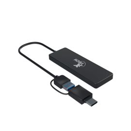 Hub de 4 Puertos USB Tipo A y Tipo-C 3.0 XTC-390 - Xtech