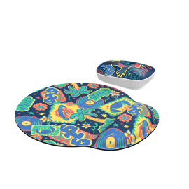 Kit de Mouse y Alfombrilla Ed Stitch XTM-DKT1ST - Xtech