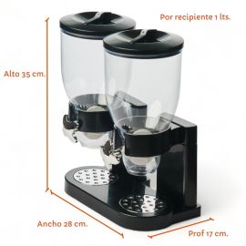 Dispensador de Cereales Doble