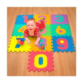 Pisos Alfombra Goma Didactico Eva 20 Piezas 30cm Números
